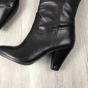 michael michael kors divia nappa leather boot